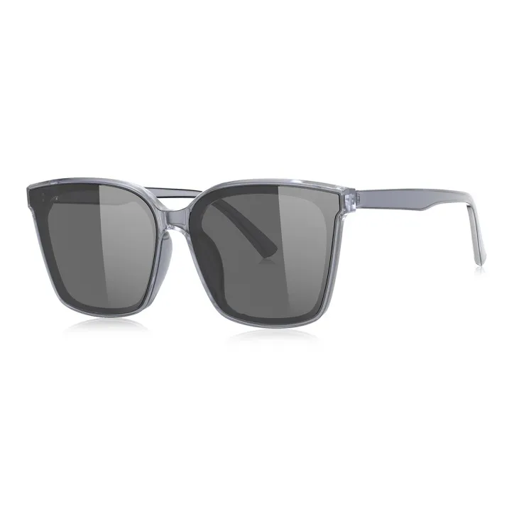 PARIM TR90 Square Sunglasses Unisex Black-3