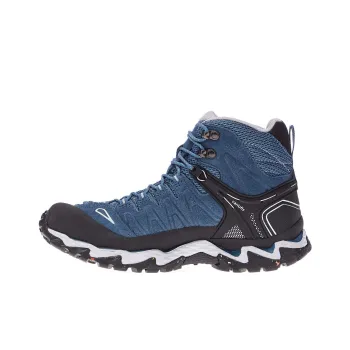 MEINDL Lite Hike Lady GTX Cushioned Slip-Resistant Mid-Top Outdoor Shoes Women's Blue