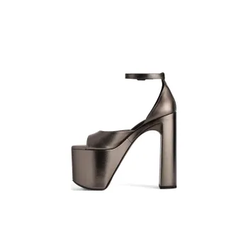 Balenciaga Camden Strap Sandals Women's Tan
