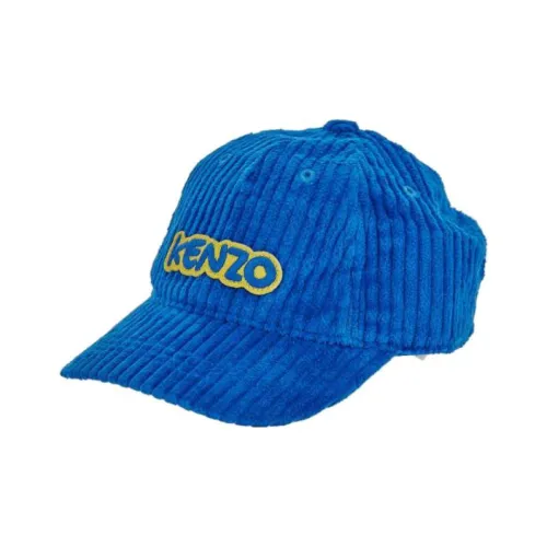 KENZO Kids Corduroy Logo-patch Cap