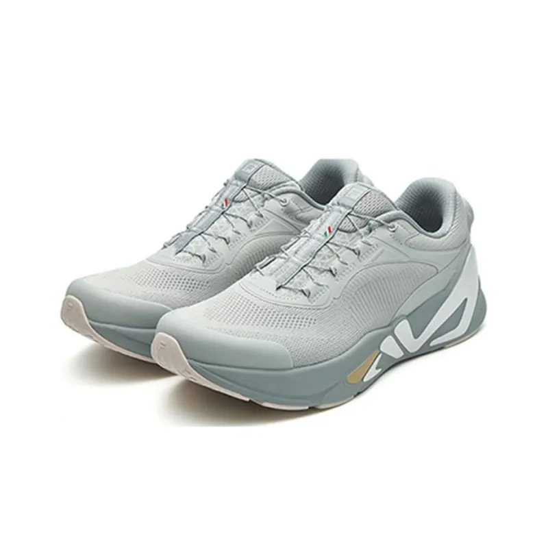 FILA Masterboa Anti Slip Wear Resistant Low Top Training Shoes Men's Light Gray-1