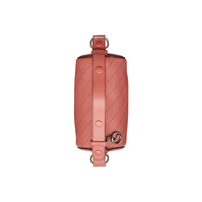 GUCCI Blondie Leather Pen Holder Bag, Handbag, Shoulder Bag Women's Pink-4