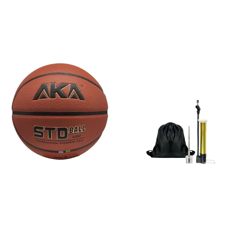 AKA Rubber Basketball Brown Size 7 Training Unisex-1