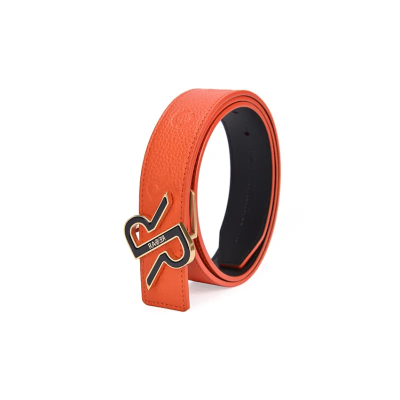 RARE FW23 Classic Logo Double Sided Belt, Orange Men's-2