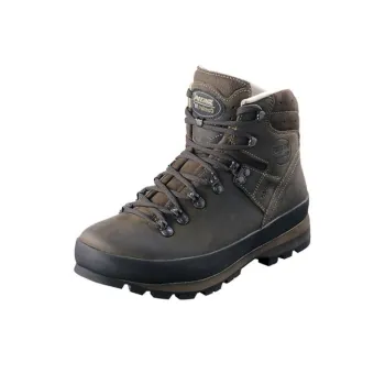 MEINDL Bernina 2 Cushioning Wear-Resistant Low-Top Outdoor Shoes Men's Black Umber