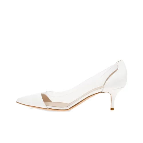 GIANVITO ROSSI Plexi High Heels Women's White