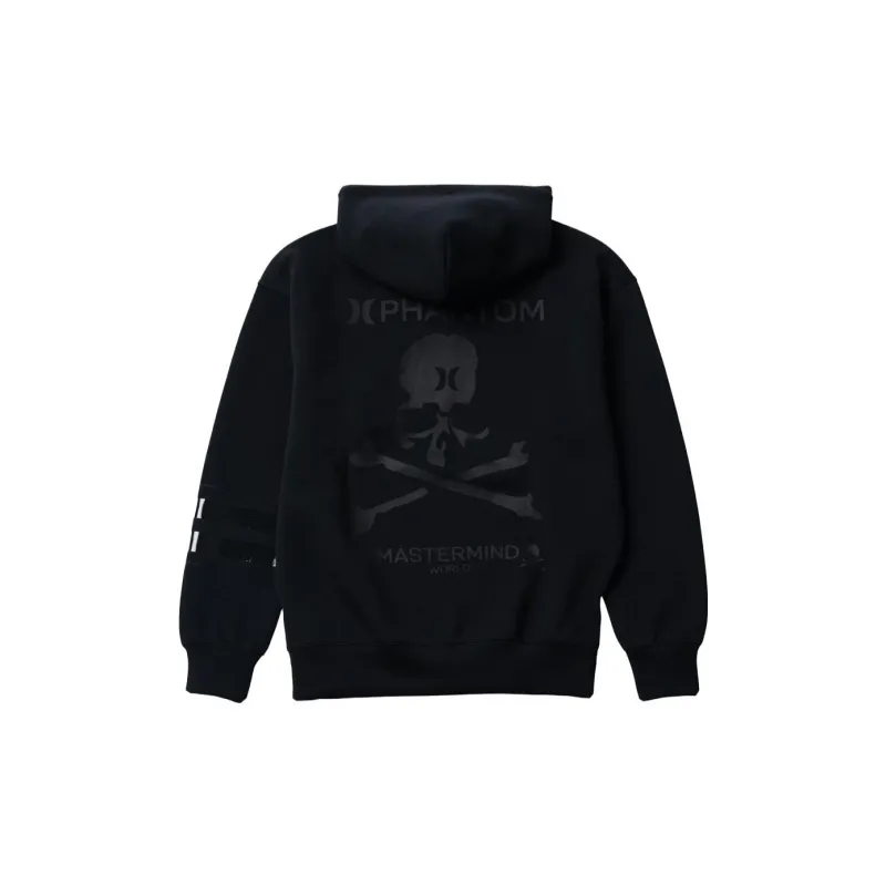 Hurley X MASTERMIND WORLD MASTERMIND WORLD X Hurley Co-branded Series Sweatshirts Unisex Black-1
