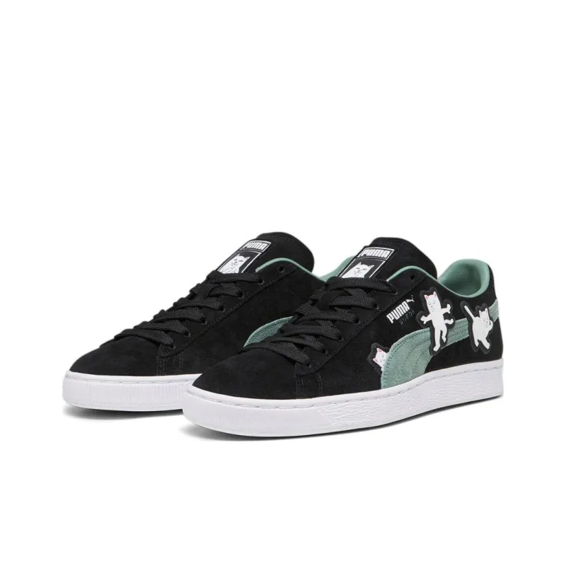RIPNDIP X Puma Suede "Lord Nermal" Black Eucalyptus-2