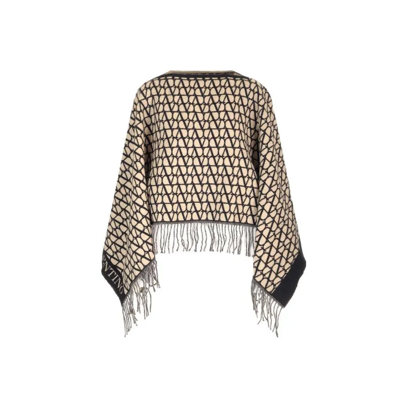 Valentino Cloaks Women's Ecru-1