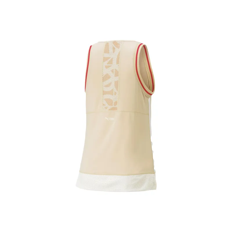 PUMA X Ciele Co branded Series Sleeveless Sports Shirts Women's Ecru-1