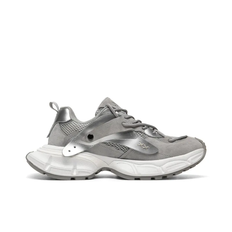 SNSK Crescent Moon Curved Knife 1.0 Cushioning Anti-Slip Wear-Resistant Breathability Low-Top Chunky Sneakers Unisex-1
