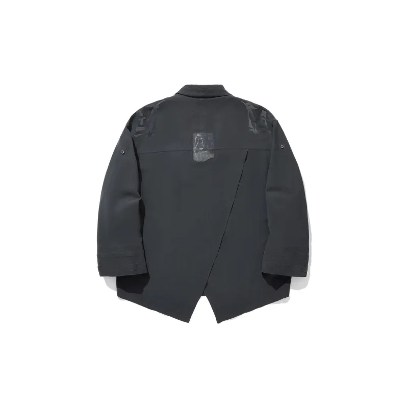 LiNing Jacket Men's Charcoal Black-1