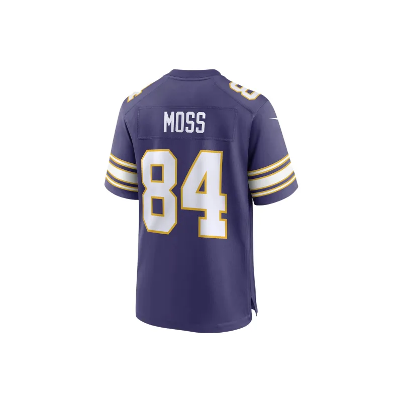 Nike Randy Moss Minnesota Vikings Men's Nike Nfl Game Football Jersey-1