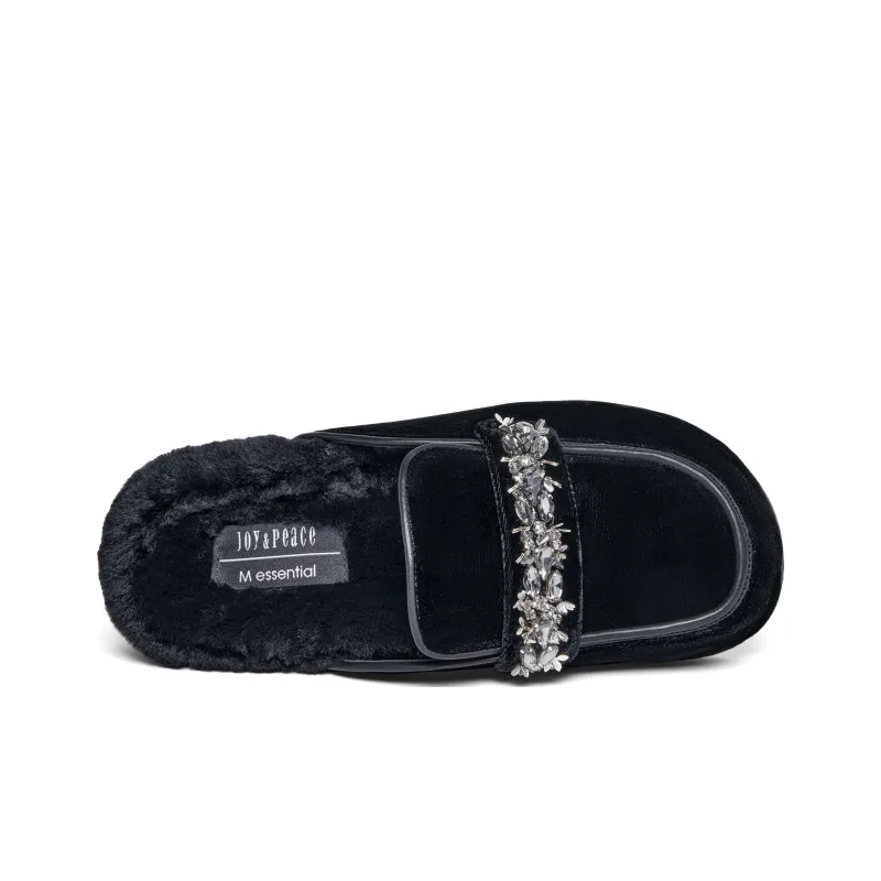 M Essential x Joypeace Garden Dream Series Closed Toe Slippers 3.5cm Women's-2