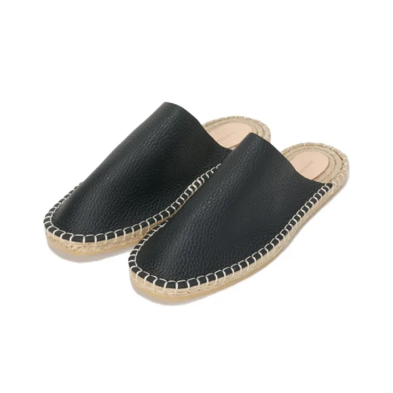 Hender Scheme Wrap-toe Slippers Men's Black-2