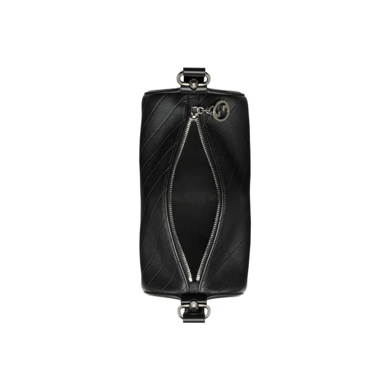 GUCCI Blondie Leather Pen Case Bag Handbag Shoulder Bag Small Size Women's Black-5