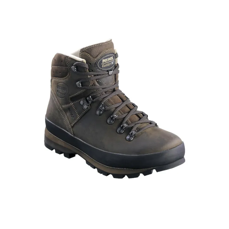 MEINDL Bernina 2 Cushioning Wear-Resistant Low-Top Outdoor Shoes Men's Black Umber-1