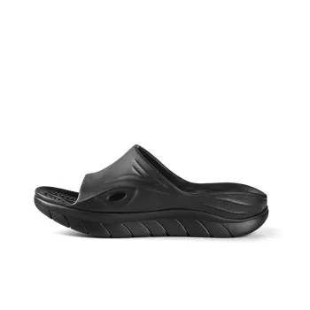 KOOLARA On The Cloud Slide Slippers Women's Knight Black