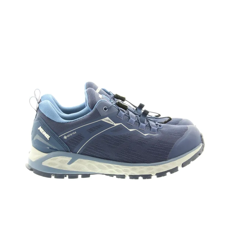 MEINDL Power Walker Lady 3.0 Wear-Resistant Low-Top Outdoor Shoes Women's Denim Blue-1