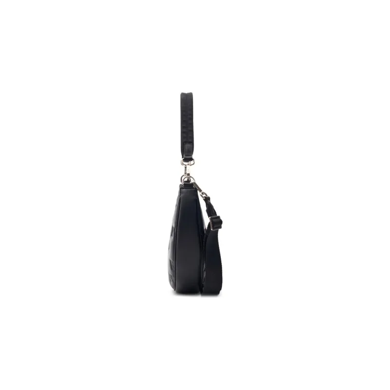 MLB Artificial Leather Crossbody Bag Shoulder Bag Women's Black-2