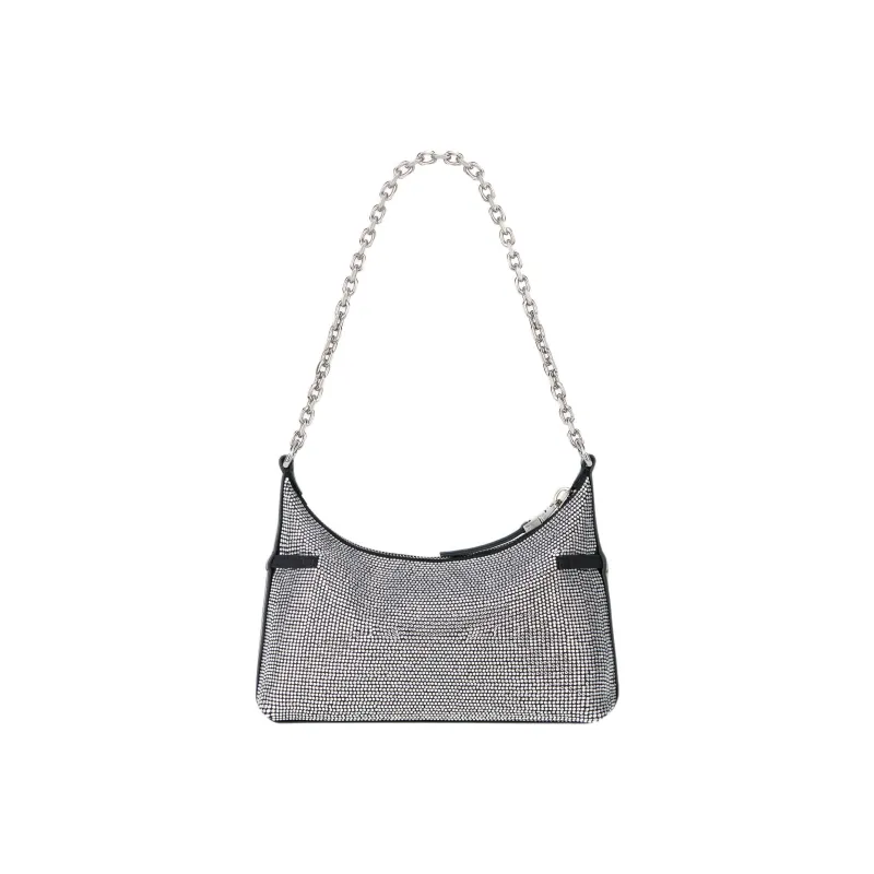 Givenchy Voyou Rhinestone Satin Handbag, Shoulder Bag Women's-1