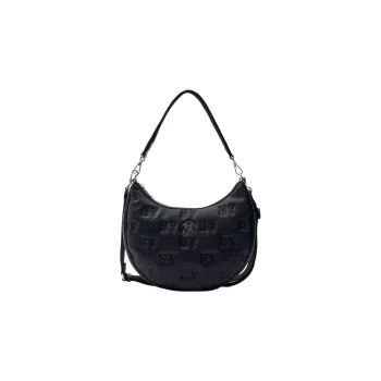 MLB Artificial Leather Crossbody Bag Shoulder Bag Women's Black