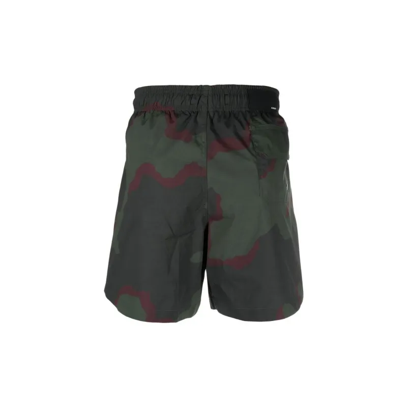 AMIRI Swimming Shorts Men Army Green-1