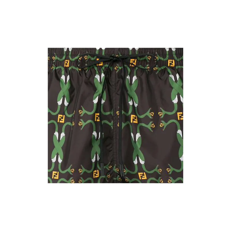 FENDI Snakes Swim Trunks-5