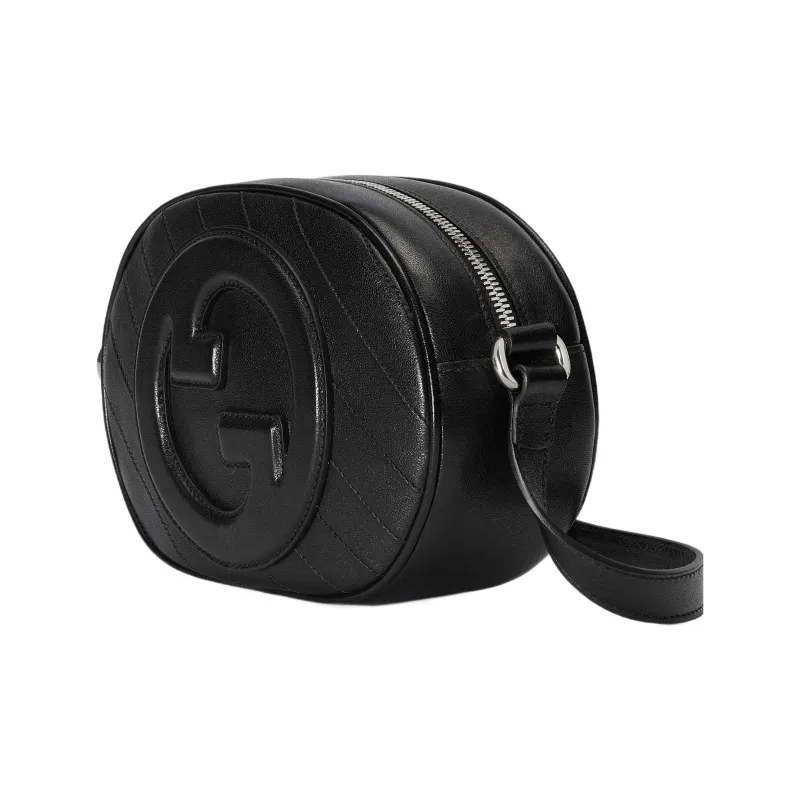 GUCCI Blondie Leather Crossbody Bag, Shoulder Bag Women's Black-1