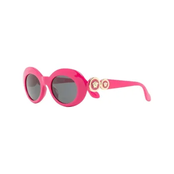 VERSACE Kids Oval-frame Sunglasses