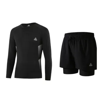 PEAK Swimming Sets Polyester Pool Men's Black