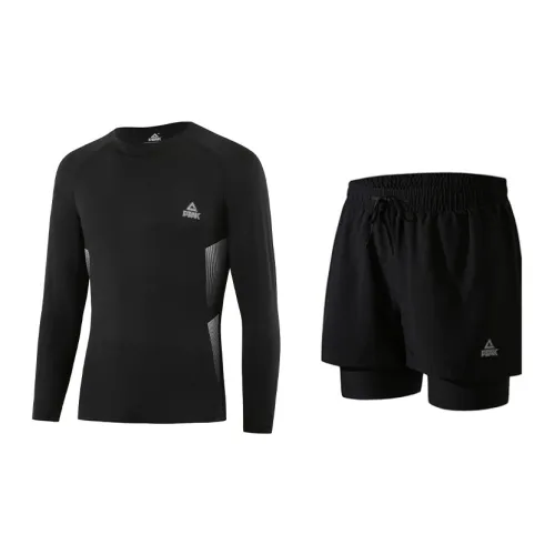 PEAK Swimming Sets Polyester Pool Men's Black