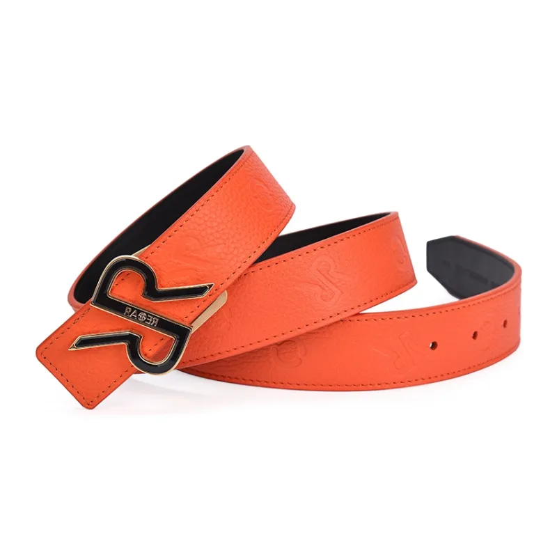 RARE FW23 Classic Logo Double Sided Belt, Orange Men's-1