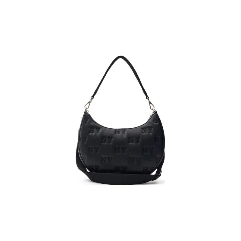 MLB Artificial Leather Crossbody Bag Shoulder Bag Women's Black-3