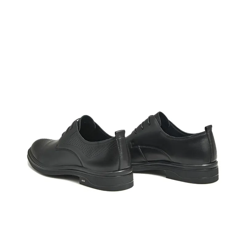 TATA Dress Shoes Men Low Top Black/Brown-3