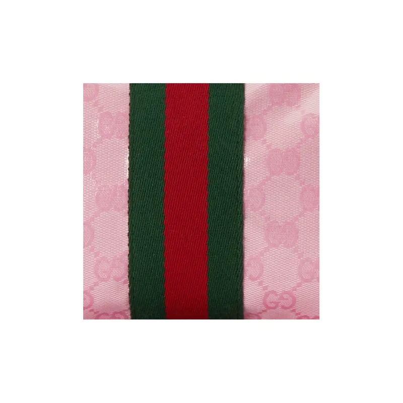 GUCCI Canvas Bag Clutch Storage Bag Women's Pink-7