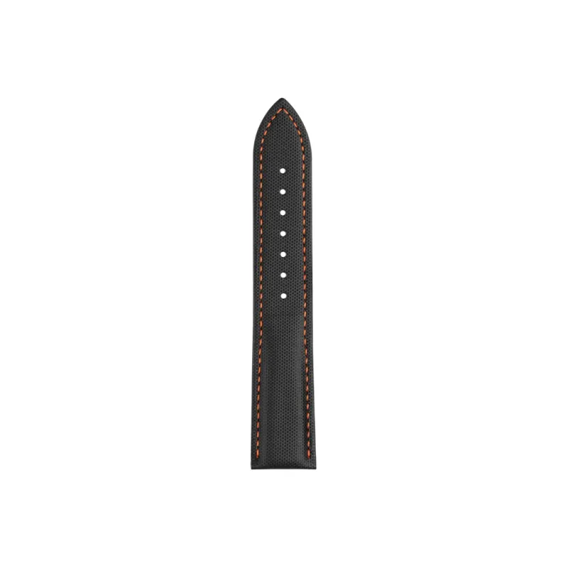 SHIRUI Carbon Fiber Genuine Leather Accessories Watch Bands 20mm Unisex Nylon Genuine Leather 369-9