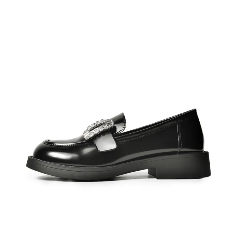 Reemoor Loafers 3cm Women's Black-2