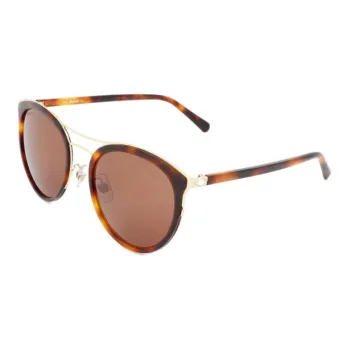 Swarovski Acetate Aviator Sunglasses Women's Tortoiseshell