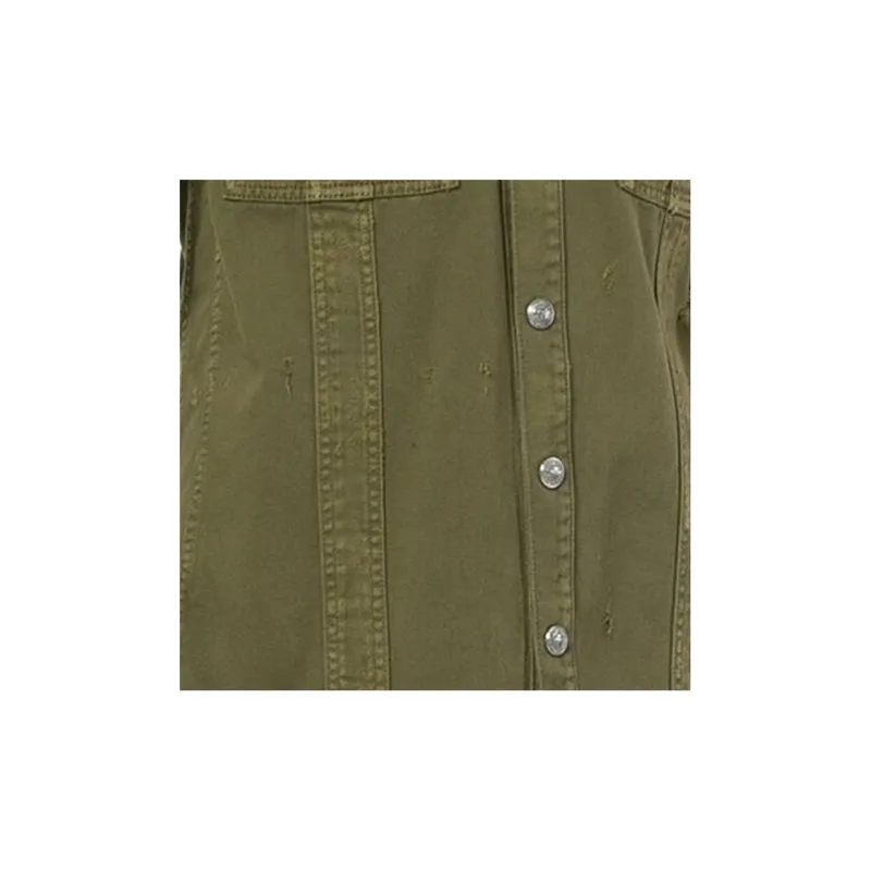 BALMAIN Shirts Men Green-5