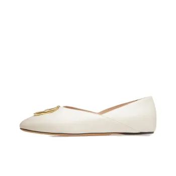 BALLY Gerry Leather Ballerina Shoes