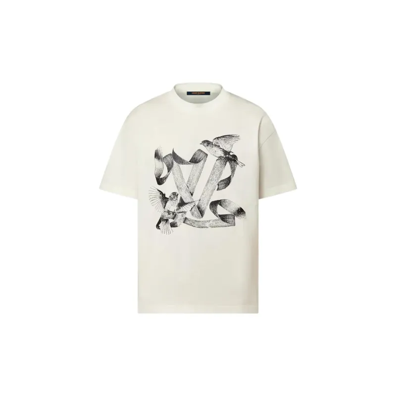 LOUIS VUITTON T Shirt Men's White-6