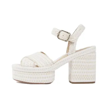 Chloe Odina One Strap Sandals Women's White