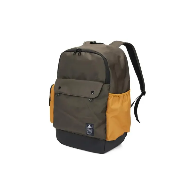 Adidas Polyester Laptop Backpack Regular Unisex Dark Gray Olive Green-0
