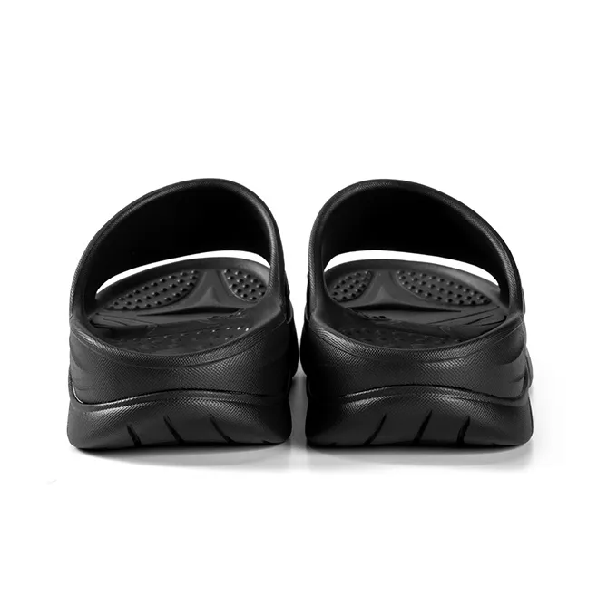 KOOLARA On The Cloud Slide Slippers Men's Knight Black-4