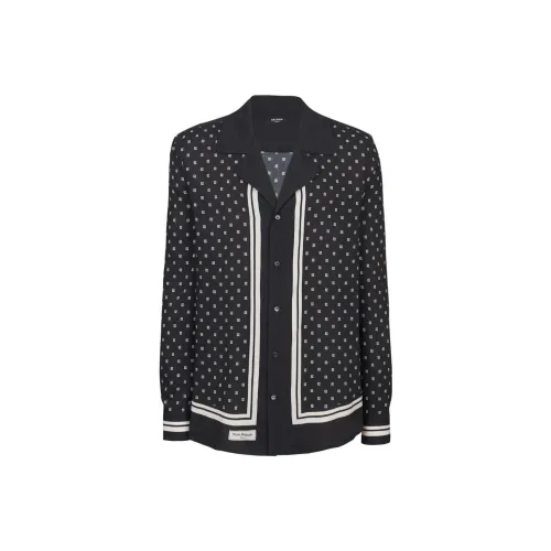 BALMAIN Shirts Men Black