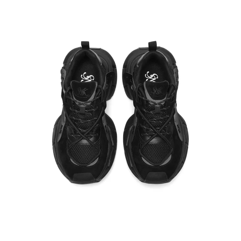 SNSK Crescent Moon Curved Knife 1.0 Cushioning Anti-Slip Wear-Resistant Breathability Low-Top Chunky Sneakers Unisex-11