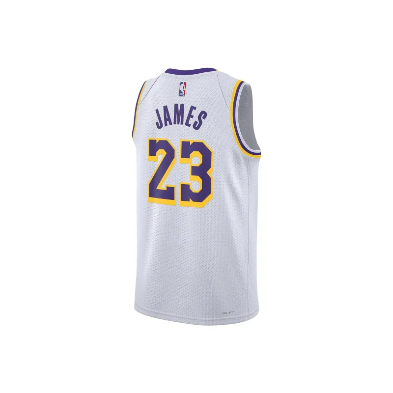 Nike Nba Los Angeles Lakers LeBron James Association Edition Swingman Dri FIT Jersey-1