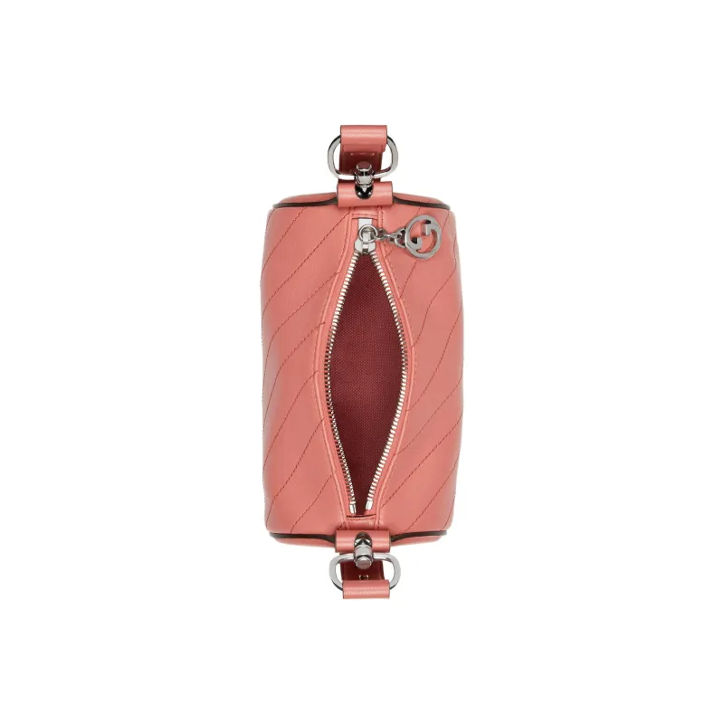 GUCCI Blondie Leather Pen Holder Bag, Handbag, Shoulder Bag Women's Pink-5