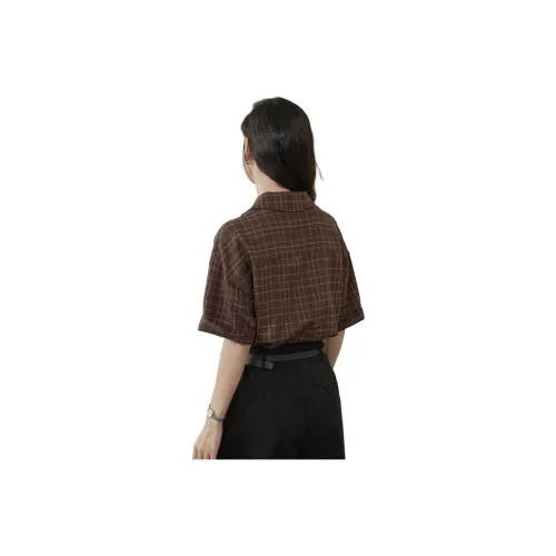 Painting system Shirts Women's Red